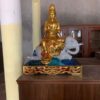 Tượng Văn Thù Sư Lợi và Phổ Hiền Bồ Tát Sơn Son Thếp Vàng