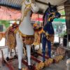Ông Ngựa Thờ Gỗ Mít