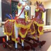 Ông Ngựa Thờ Gỗ Mít