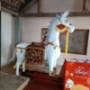 Ông Ngựa Thờ Gỗ Mít