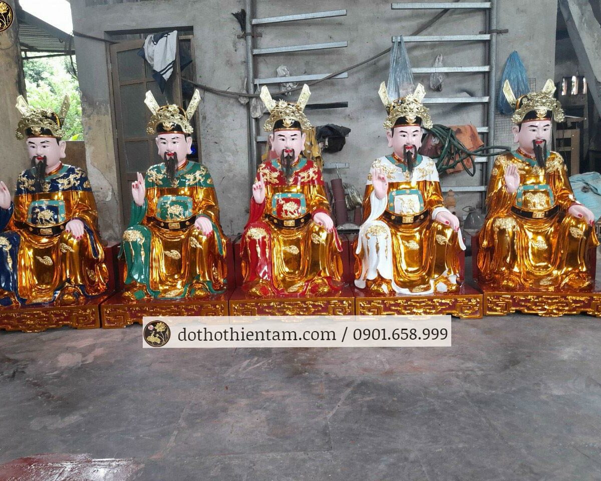Tượng Ngũ Vị Tôn Quan 01