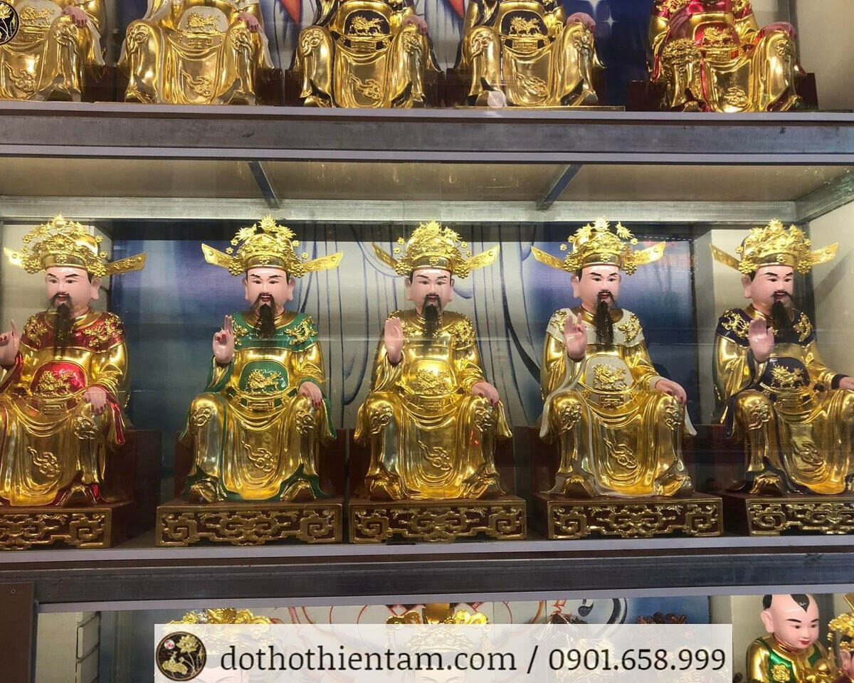 Tượng Ngũ Vị Tôn Quan 01