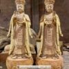 Tượng Quan Thế Âm Bồ Tát và Đại Thế Chí Bồ Tát 01