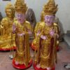 Tượng Quan Thế Âm Bồ Tát và Đại Thế Chí Bồ Tát 01