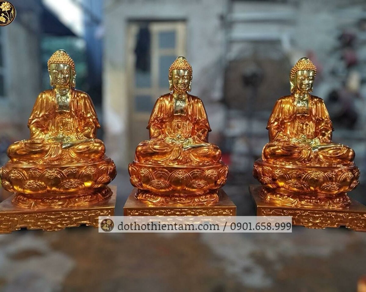 Tượng Tam Thế Phật 01