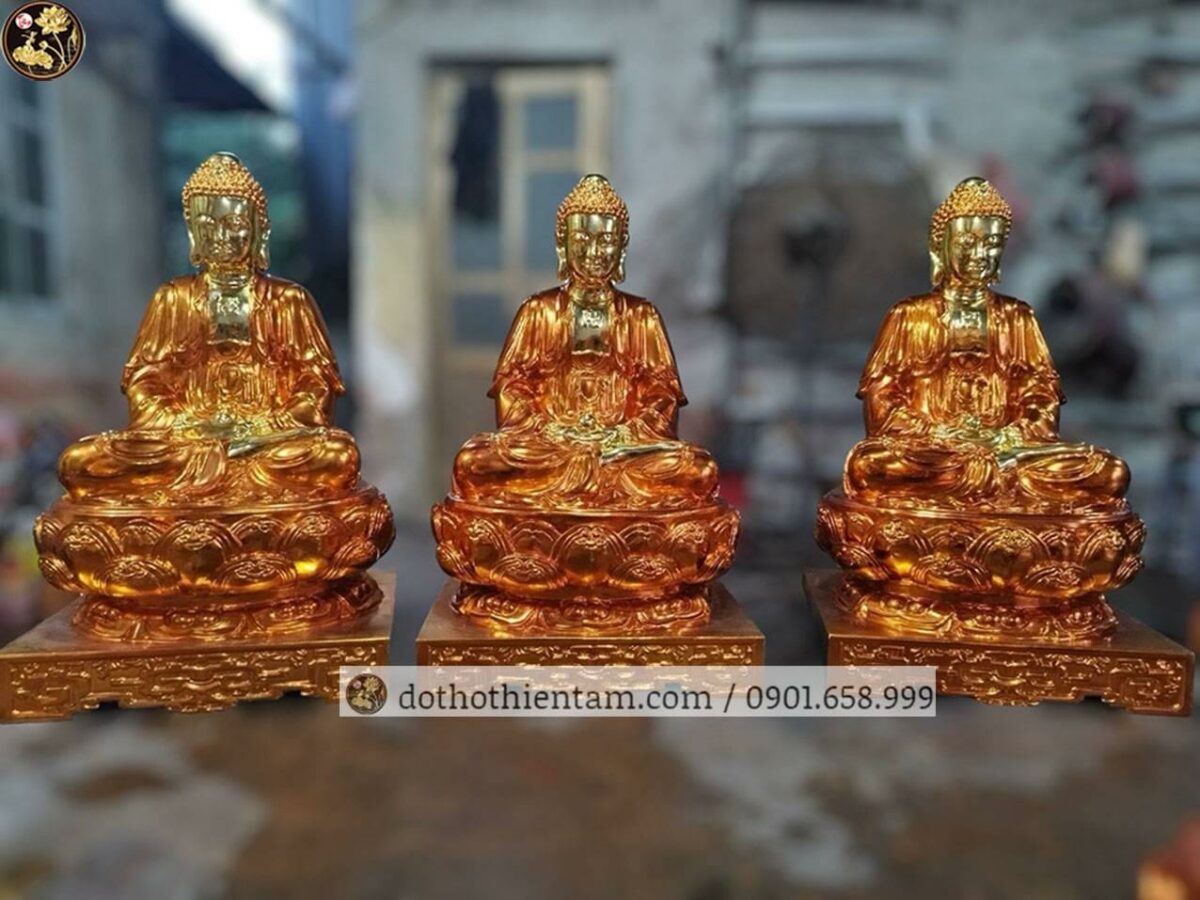 Tượng Tam Thế Phật 01