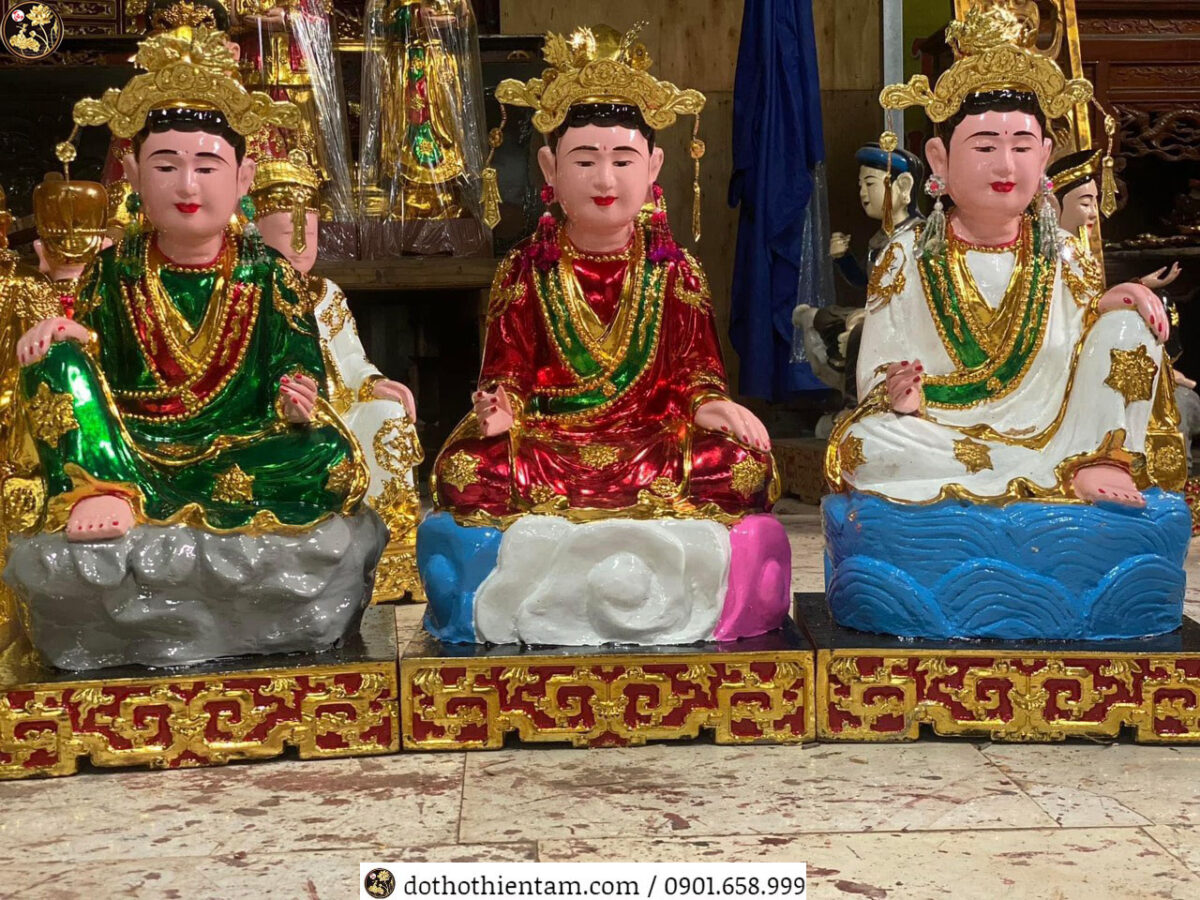 Tượng tam toà thánh mẫu 04