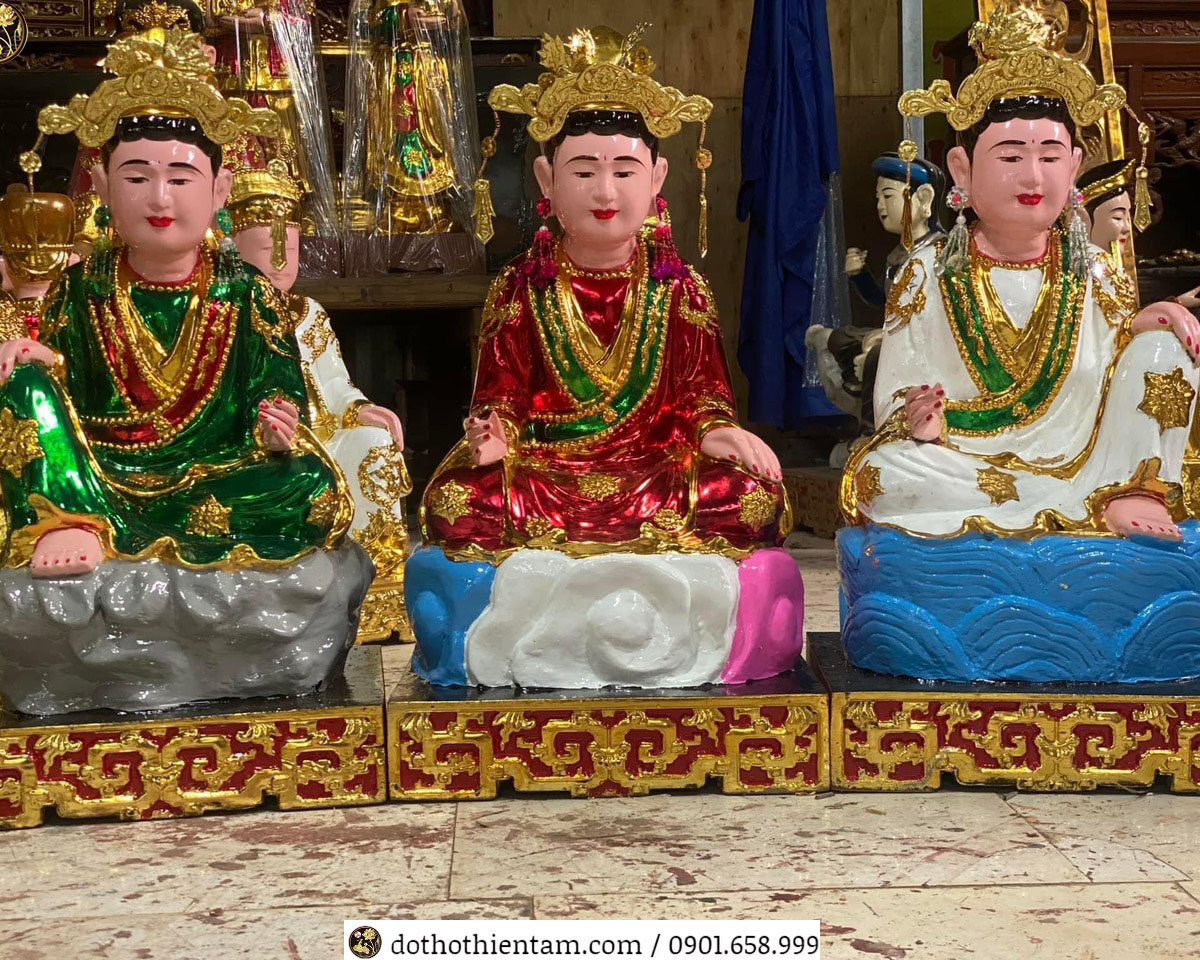 Tượng tam toà thánh mẫu 04