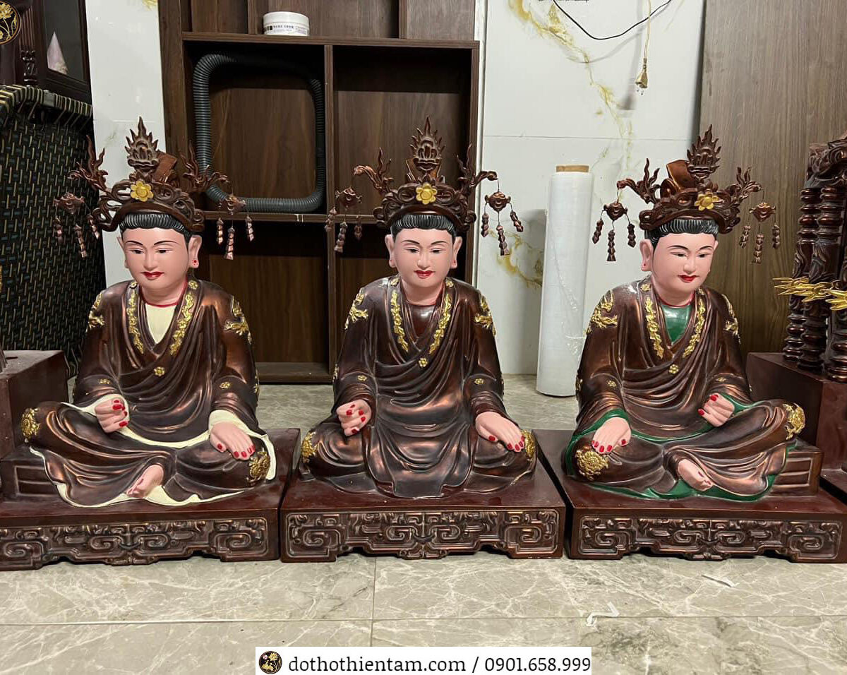 Tượng tam toà thánh mẫu 04