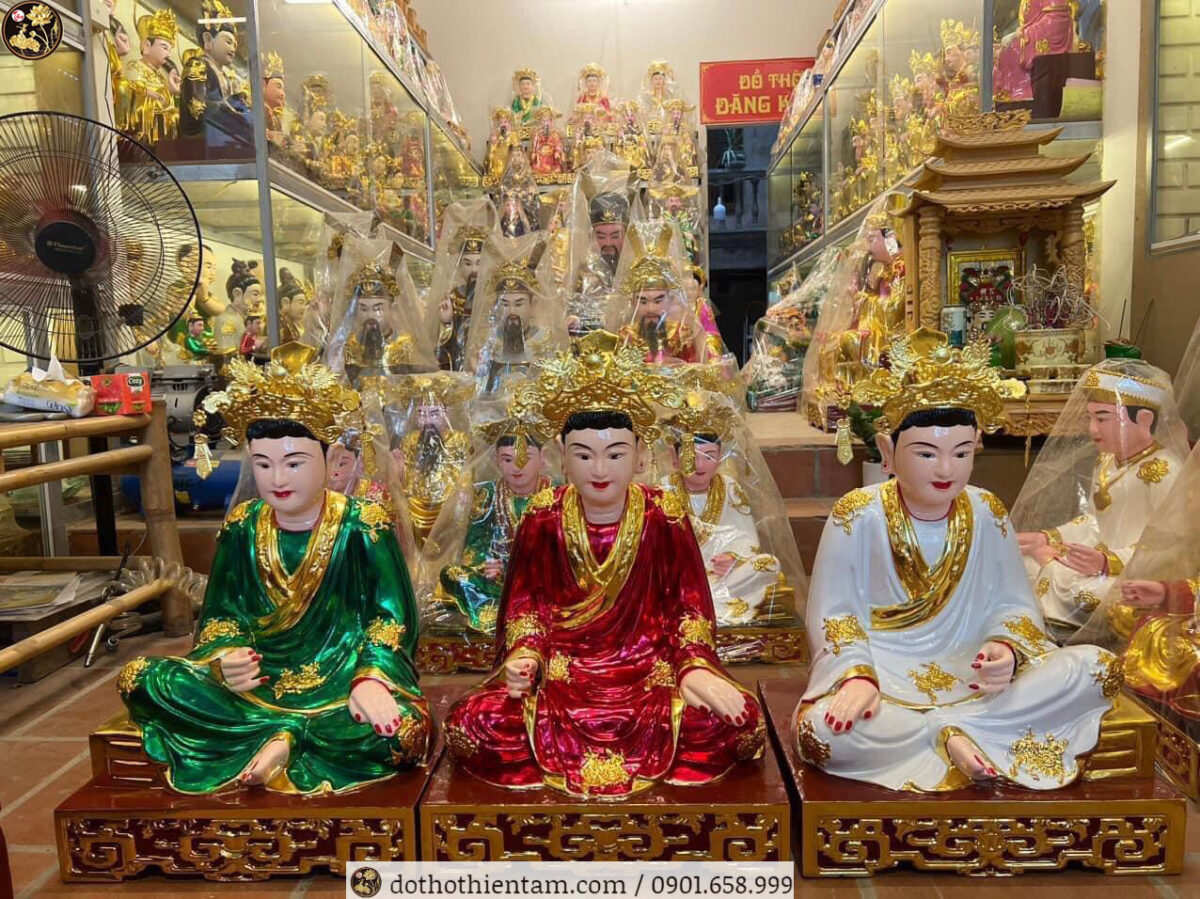 Tượng tam toà thánh mẫu 04