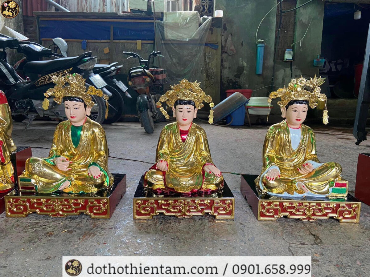 Tượng tam toà thánh mẫu 04