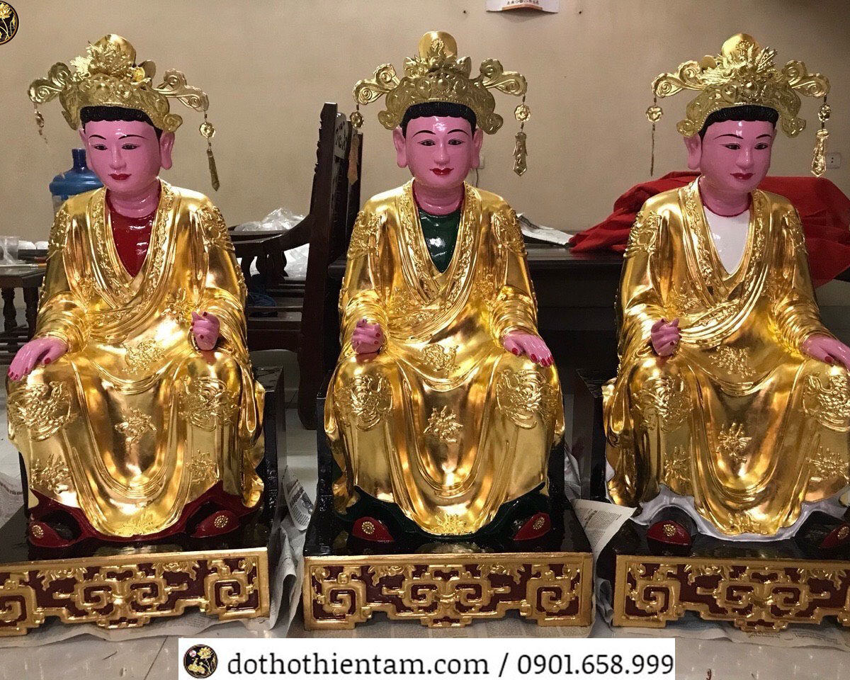 Tượng tam toà thánh mẫu 04