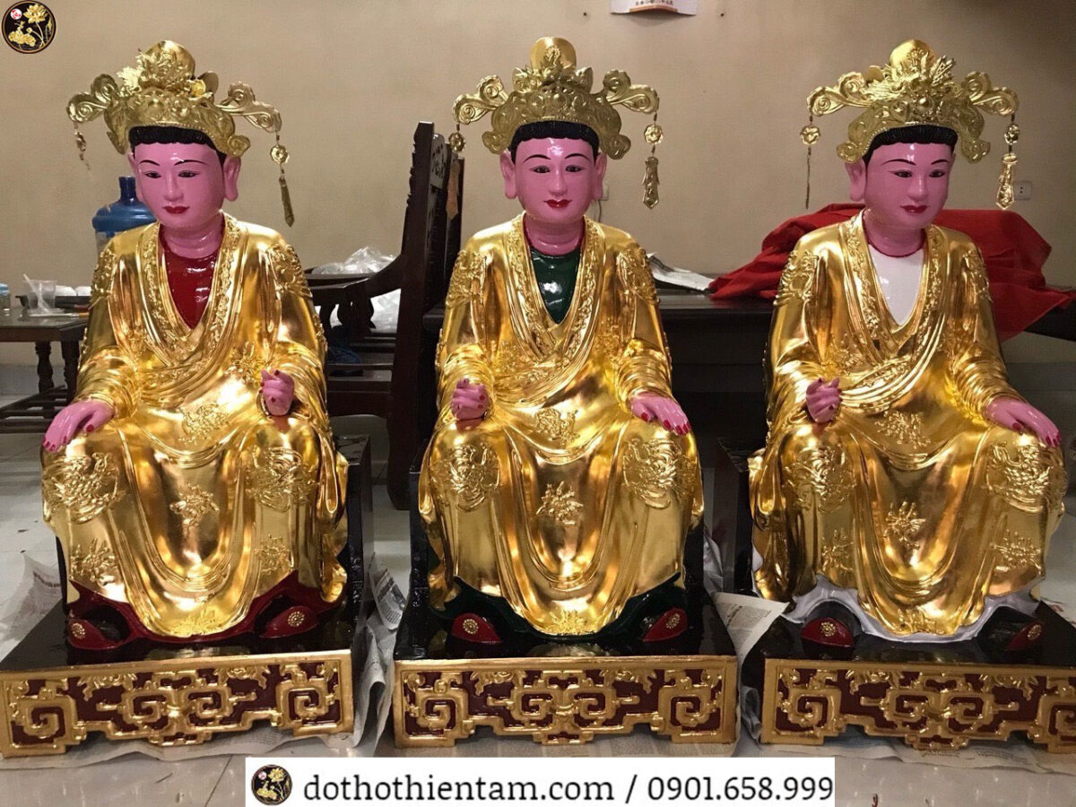 Tượng tam toà thánh mẫu 04