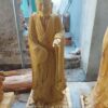 Tượng Thập Bát La Hán Chế Tác Bằng Gỗ Mít