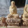 Tượng Thập Bát La Hán Chế Tác Bằng Gỗ Mít