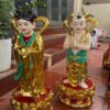 Tượng Tiên Đồng Ngọc Nữ Sơn Son Thếp Vàng