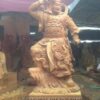 Tượng Bát Bộ Kim Cương Bằng Gỗ Mít 17 Tượng Bát Bộ Kim Cương Sơn Son Thếp Vàng