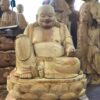 Tượng Di Lặc Sơn Son Thếp Vàng