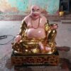Tượng Di Lặc Sơn Son Thếp Vàng