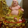 Tượng Di Lặc Sơn Son Thếp Vàng