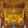 Cửa Võng Gỗ Dổi Sơn Son Thếp Vàng
