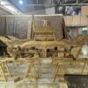 Kiệu Bát Cống Bằng Gỗ Mít
