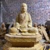Tượng Tổ Tây Sơn Son Thếp Vàng