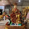Tượng Địa Tạng Vương Bồ Tát Sơn Son Thếp Vàng