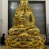 Tượng Phật Bổn Sư Thích Ca Mâu Ni Sơn Son Thếp vàng