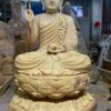 Tượng Bổn Sư Thích Ca Mâu Ni Bằng Gỗ Mít 17 Tượng Phật Bổn Sư Thích Ca Mâu Ni Sơn Son Thếp vàng