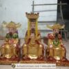 Tượng Vua Cha Ngọc Hoàng và Nam Tào Bắc Đẩu 01