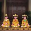 Tượng Tam Tòa Thánh Mẫu Sơn Son Thếp Vàng