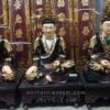 Tượng Tam Tòa Thánh Mẫu Sơn Son Thếp Vàng