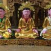 Tượng Tam Tòa Thánh Mẫu Sơn Son Thếp Vàng