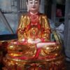 Tượng Tam Thế Phật Sơn Son Thếp vàng 10 Tượng Tam Thế Phật Sơn Son Thếp vàng