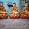 Tượng Tam Thế Phật Sơn Son Thếp vàng 8 Tượng Tam Thế Phật Sơn Son Thếp vàng
