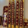 Hoành Phi Câu Đối Sơn Son Thếp Vàng