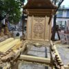 Kiệu Bát Cống Sơn Son Thếp Vàng