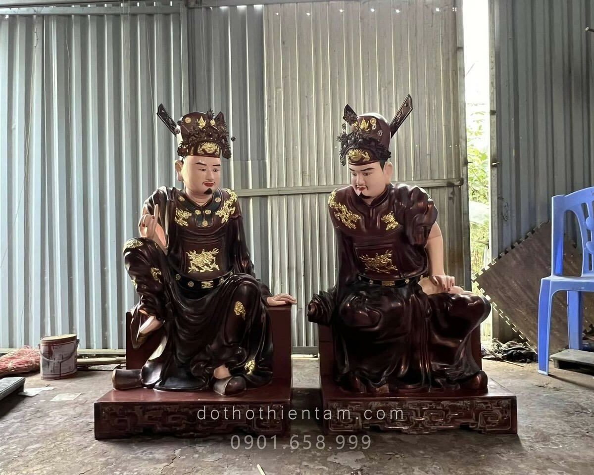 Tượng Già Lam Chấn Tể Sơn Theo Lối Cổ