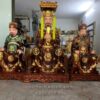 Tượng Vua Cha Ngọc Hoàng và Nam Tào Bắc Đẩu Sơn Theo Lối Cổ