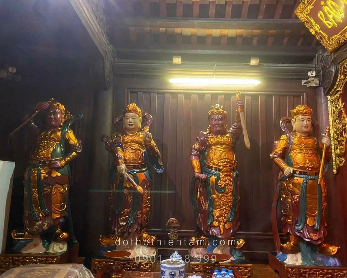 Tượng Bát Bộ Kim Cương 8 Vị Hộ Pháp