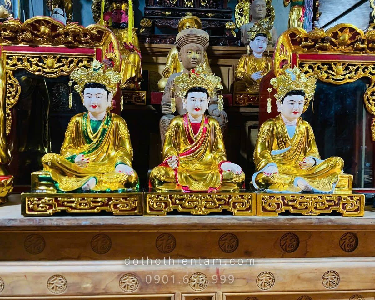 Tượng Tam Tòa Thánh mẫu 05