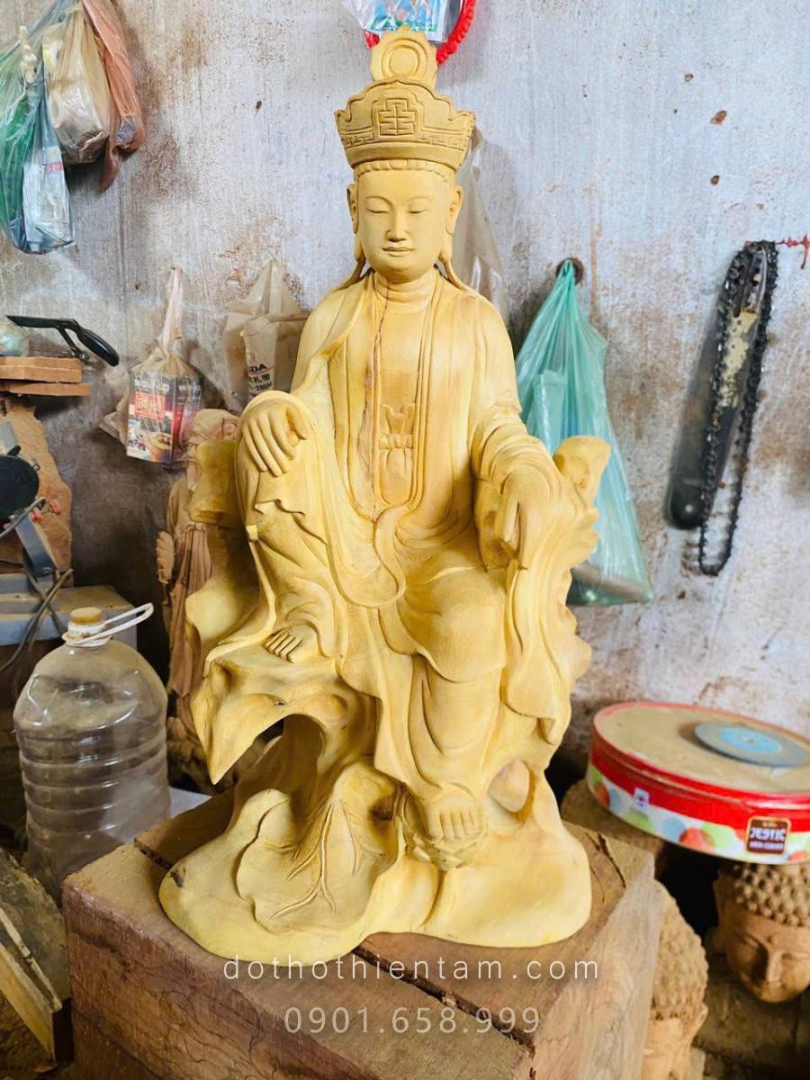 Tượng Quan Âm Tọa Sơn