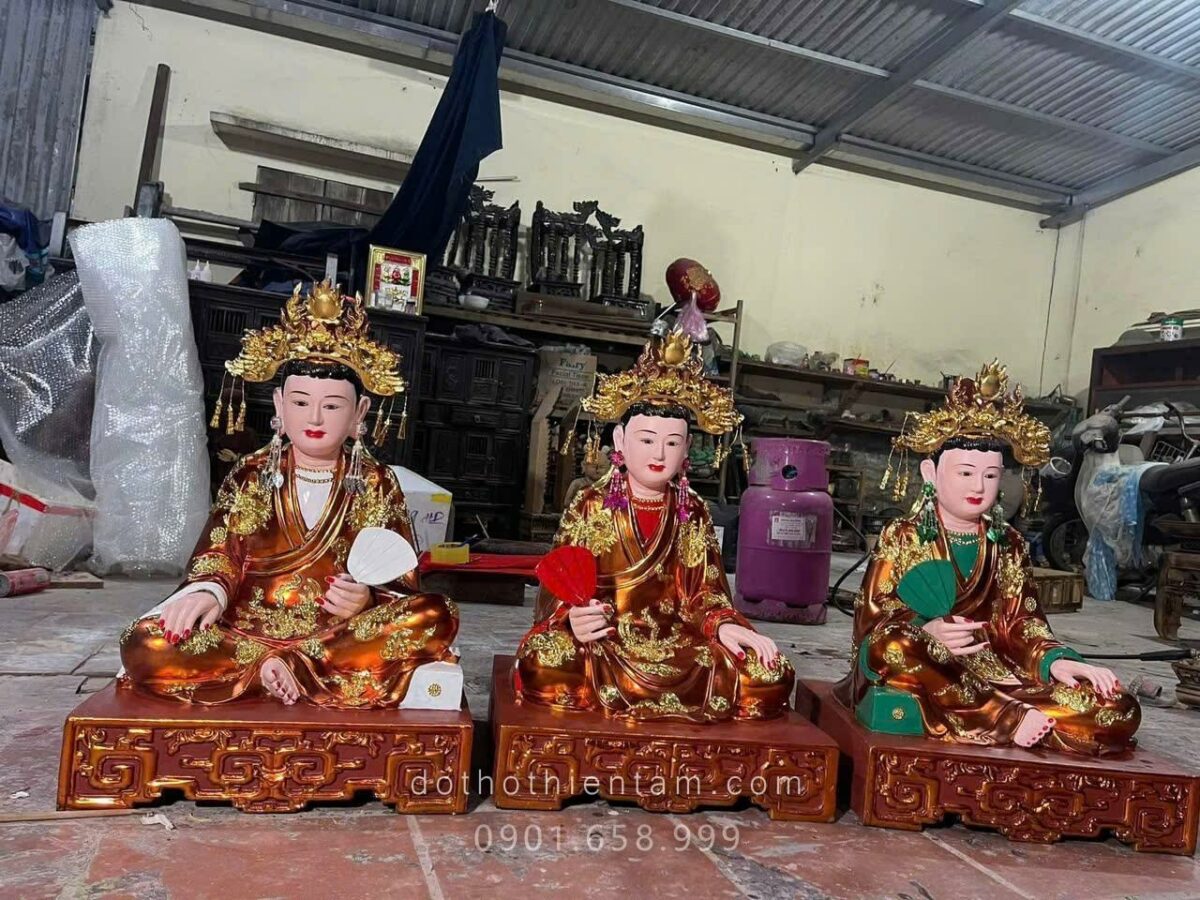 Tượng Tam Tòa Thánh Mẫu Đẹp
